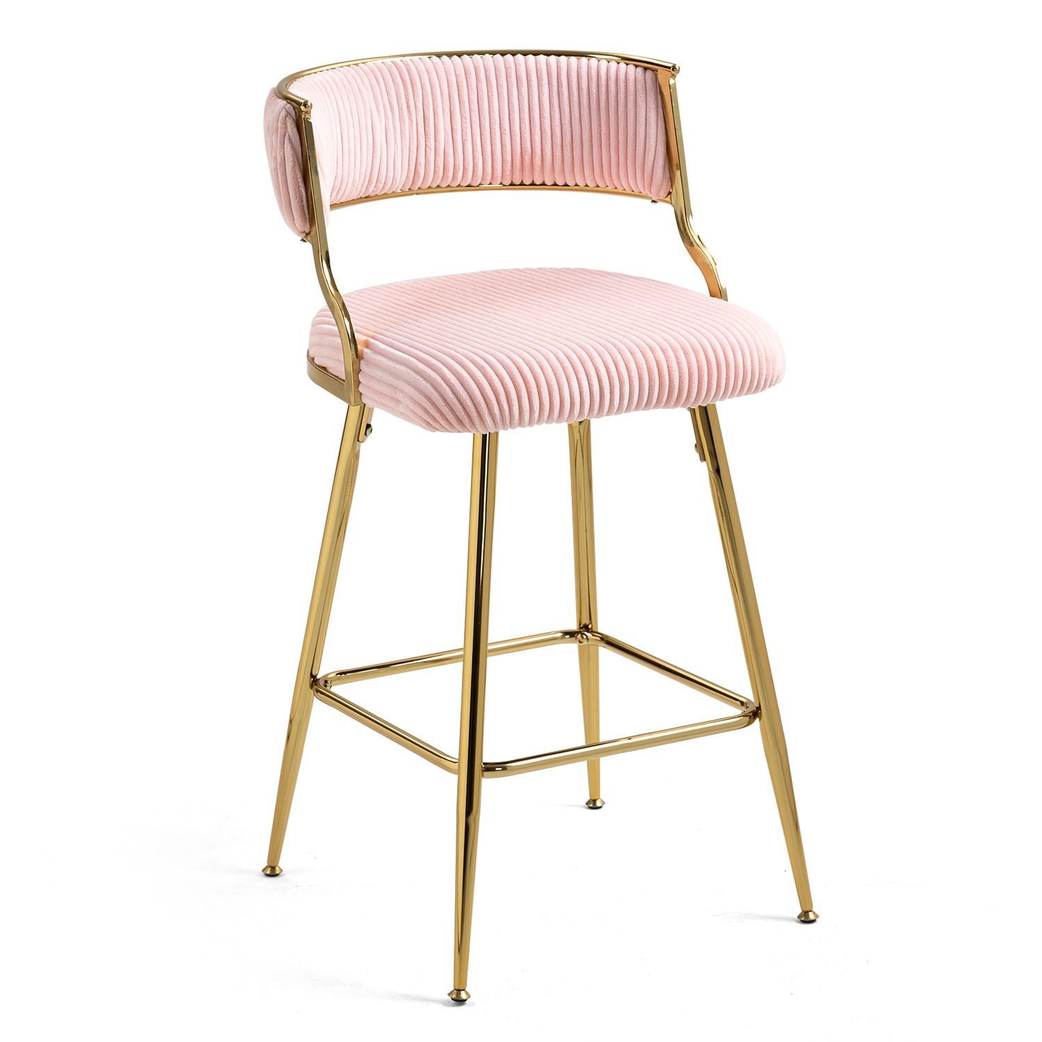 Vaeny 26" Corduroy Counter Stools Set of 2 – view 4