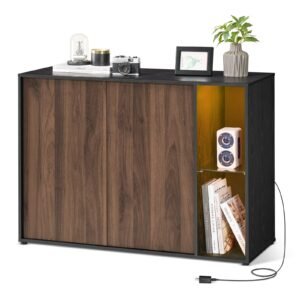 Vaeny Storage Cabinet Superfast Toolless Assembly – Natural
